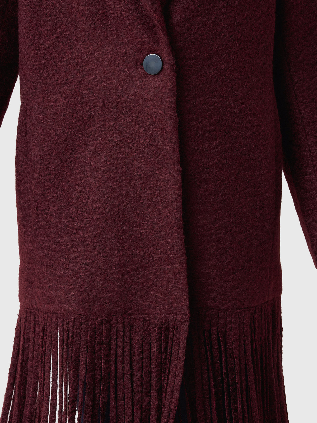 Simon Miller Women's Vero Fringe Coat - Saint Bernard