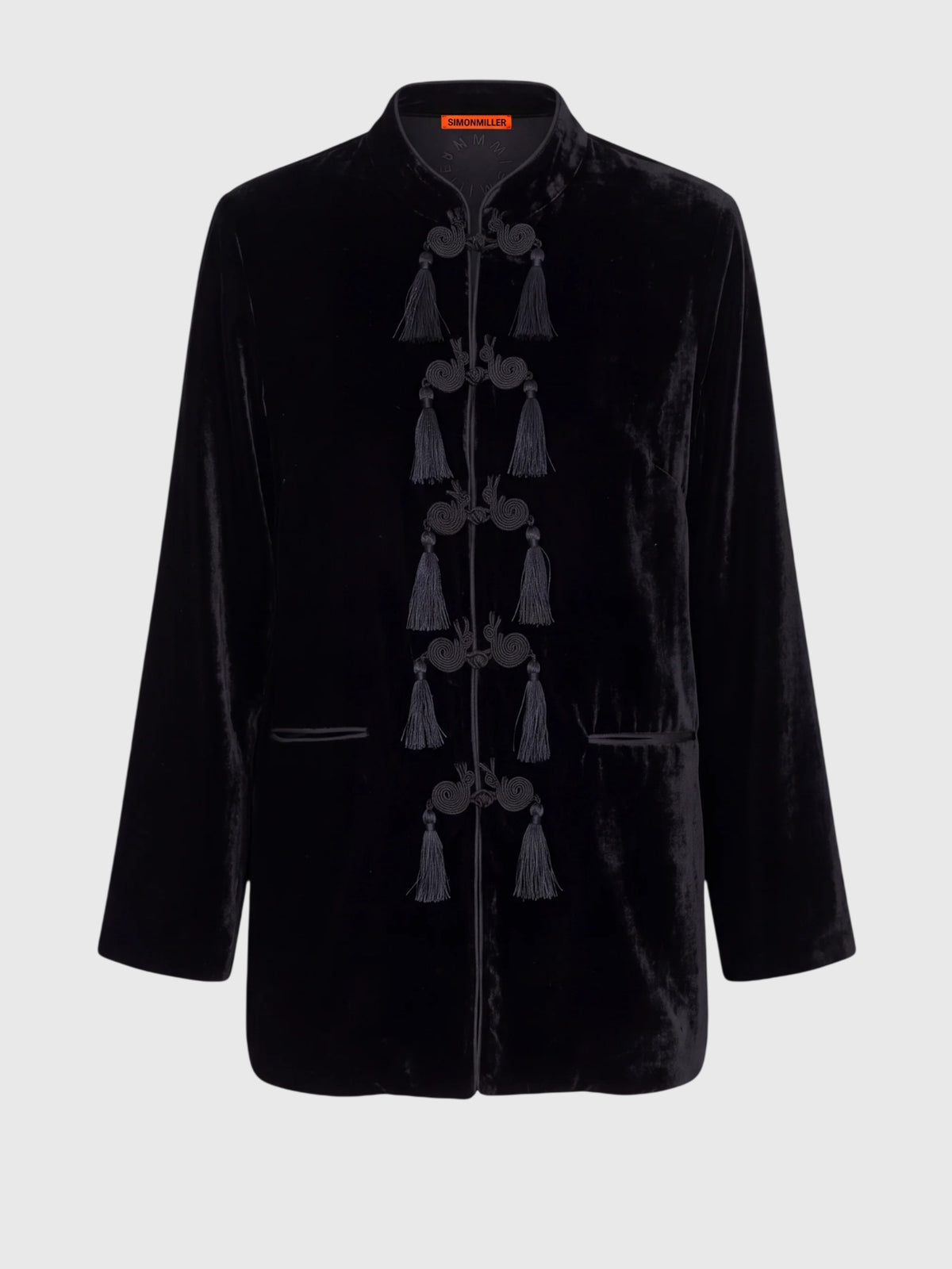 Simon Miller Women's Moxie Velvet Jacket - Saint Bernard