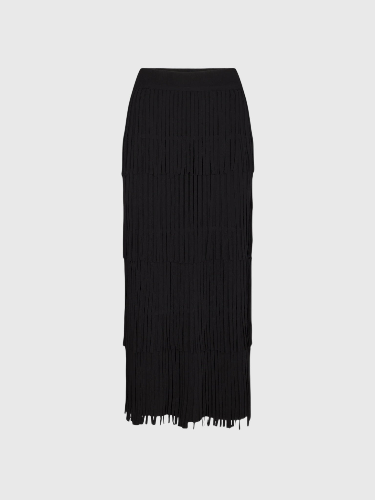 Simon Miller Women's Za Za Knit Fringe Skirt - Saint Bernard