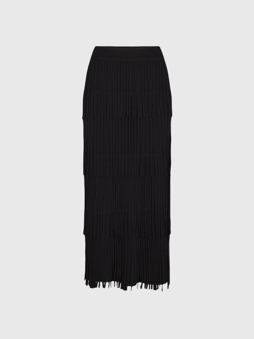 Simon Miller Women's Za Za Knit Fringe Skirt