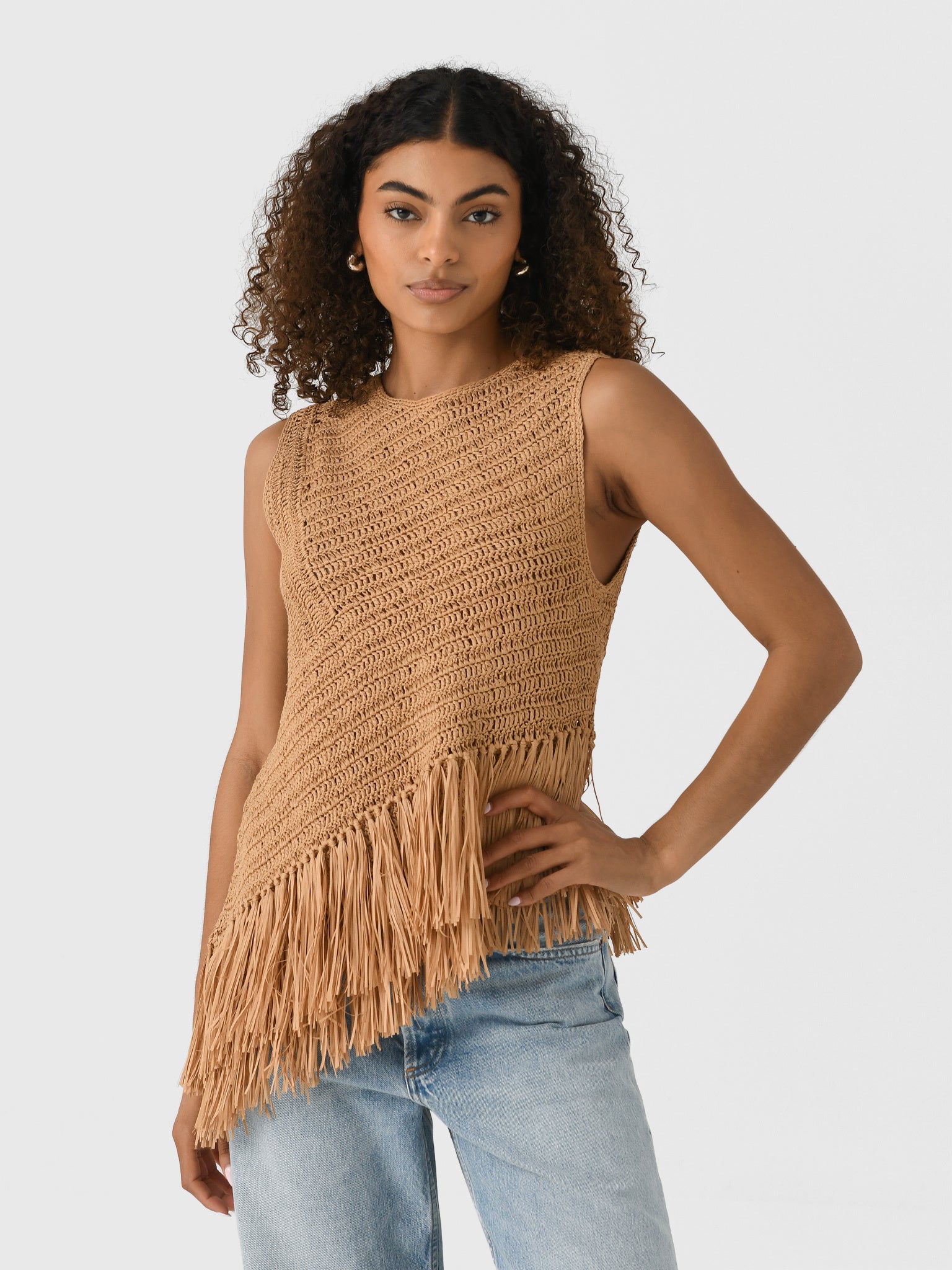 Simon Miller Women's Beja Crochet Top - Saint Bernard