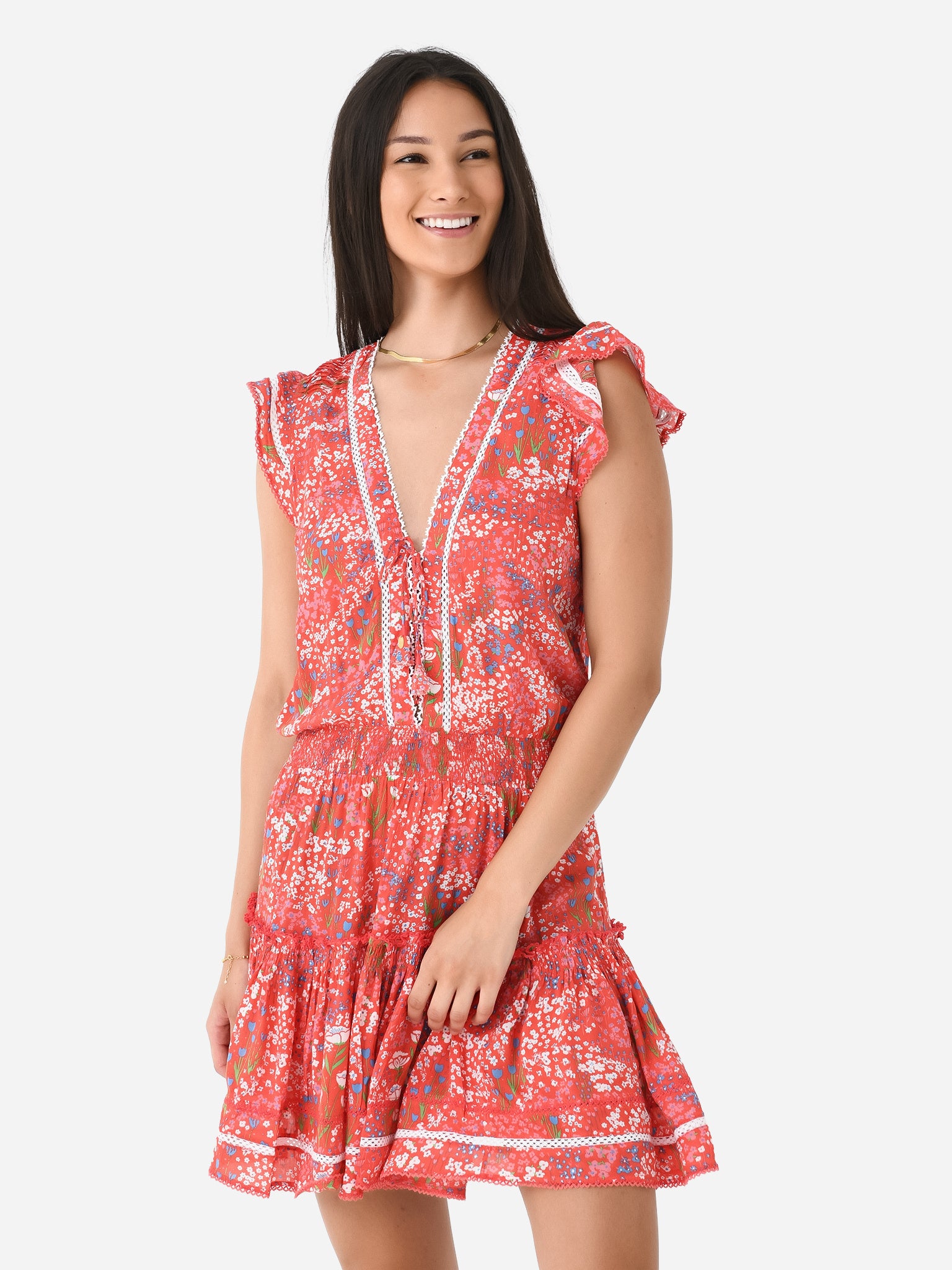 Poupette St Barth Women's Anais Mini Dress - Saint Bernard