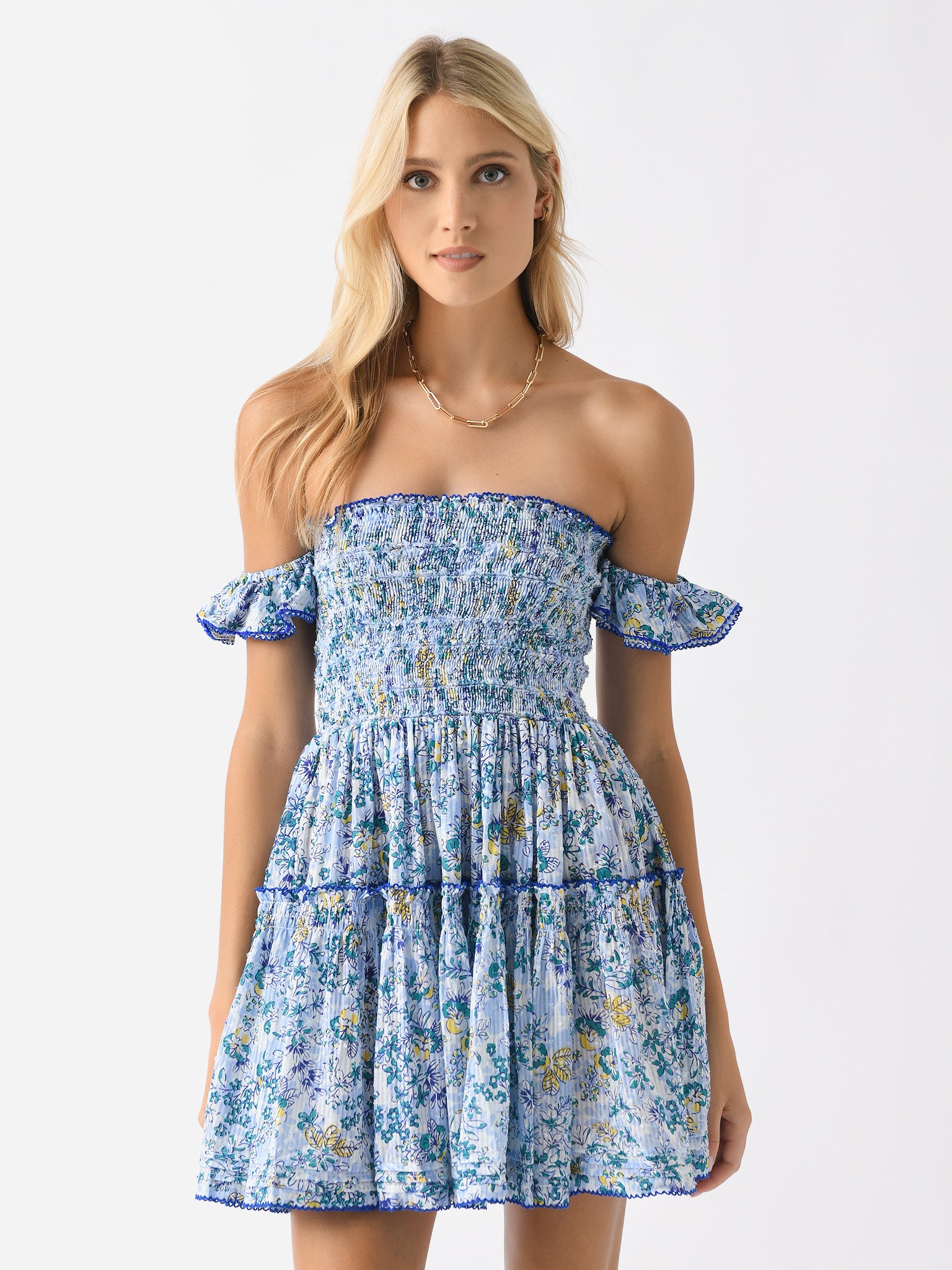 Poupette St Barth Women's Aurora Mini Dress - Saint Bernard