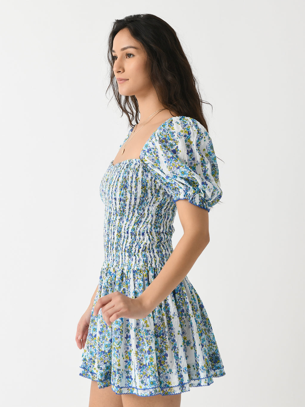 bertha mini shirt dress Alice and Olivia Bertha Mini Shirt Dress