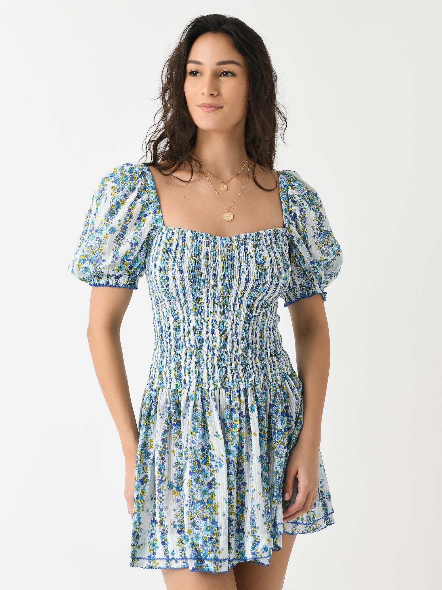 Poupette St Barth Women's Bertha Mini Dress - Saint Bernard