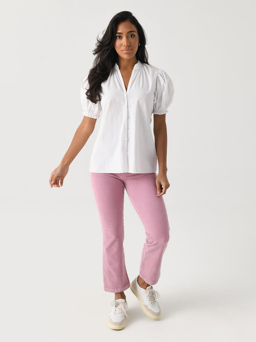 Faherty Brand Women's SoftStretch Cord Flare Pant