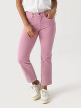 Faherty Brand Women's SoftStretch Cord Flare Pant - Saint Bernard