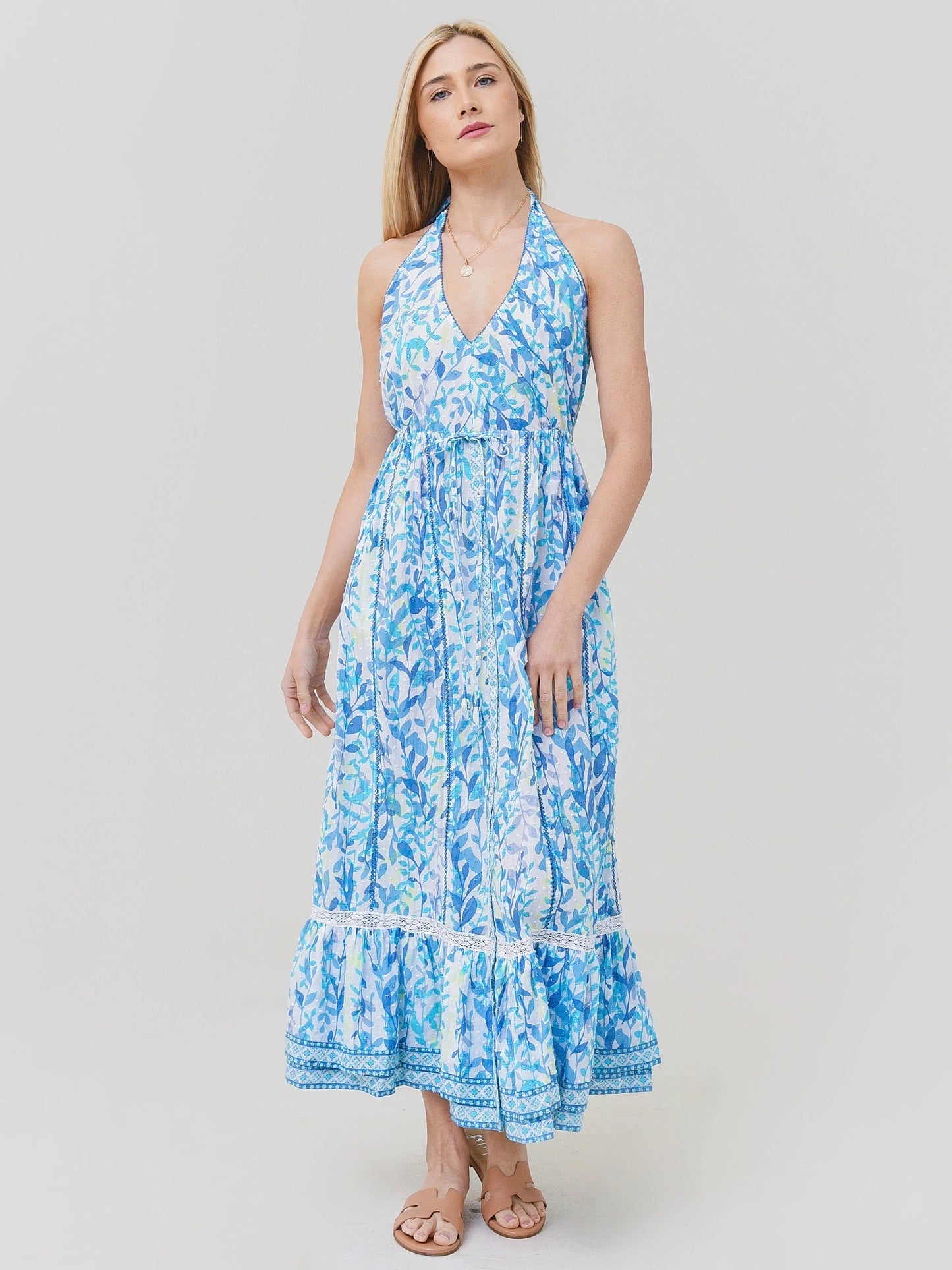 Poupette St Barth Women's Carine Long Dress - Saint Bernard