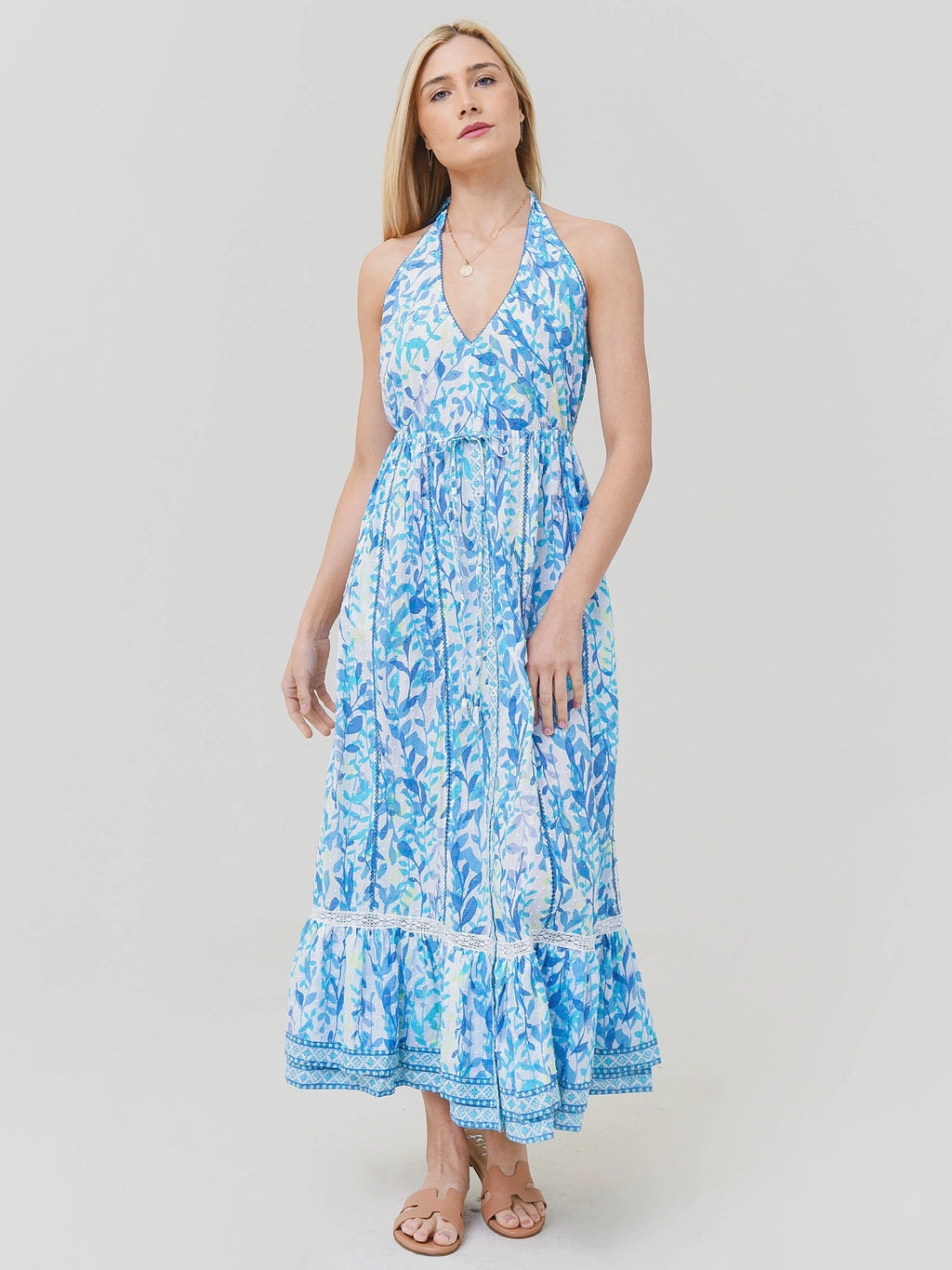 Poupette St Barth Women's Carine Long Dress - Saint Bernard