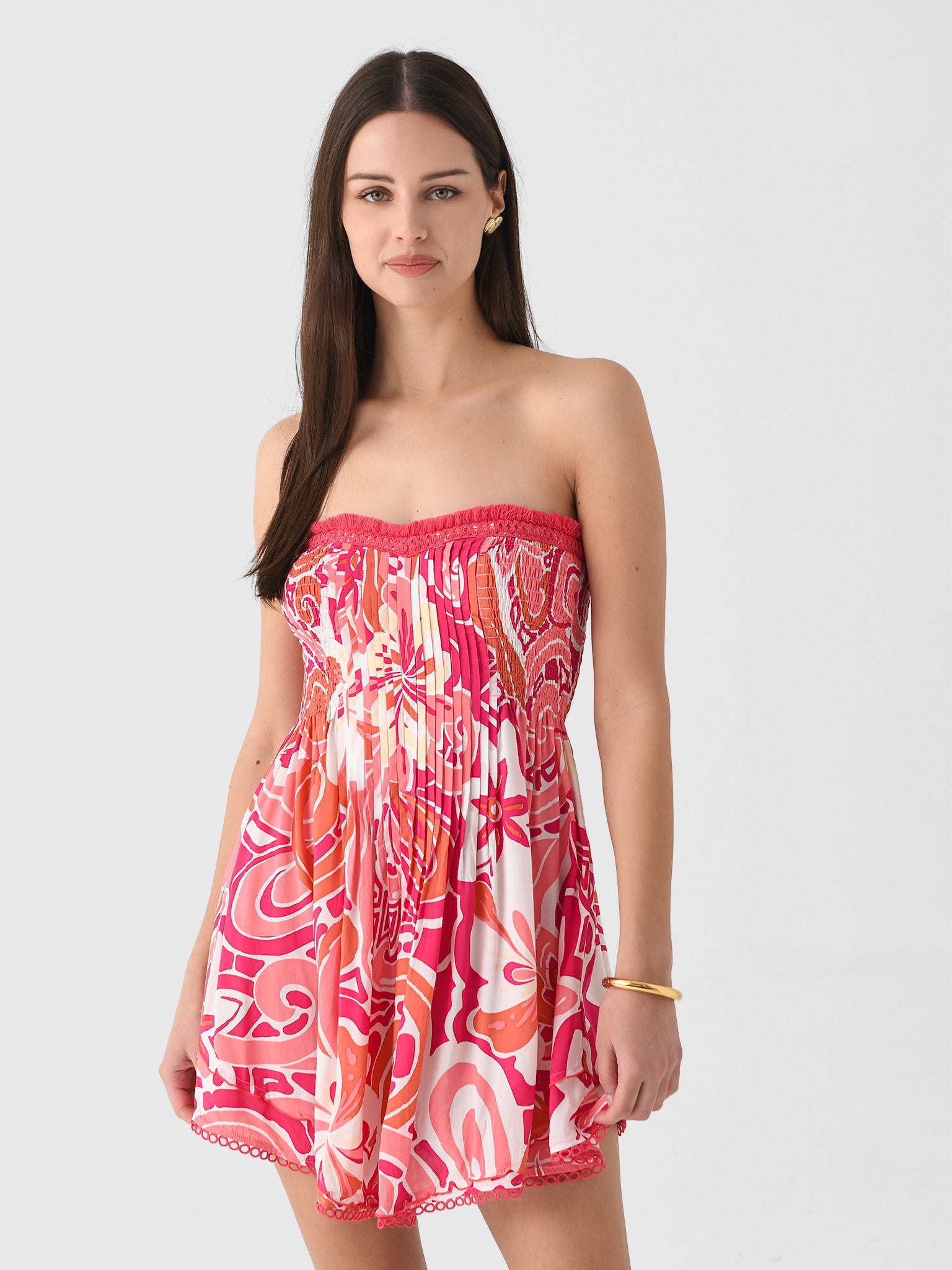 Poupette St Barth Women's Claire Mini Dress - Saint Bernard