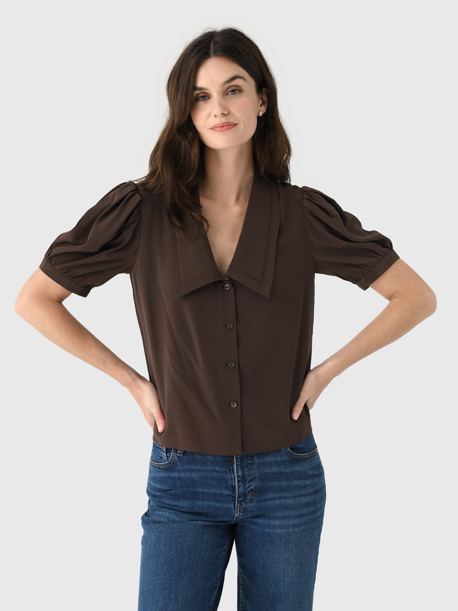 Frame Women's The Sailor Blouse - Saint Bernard