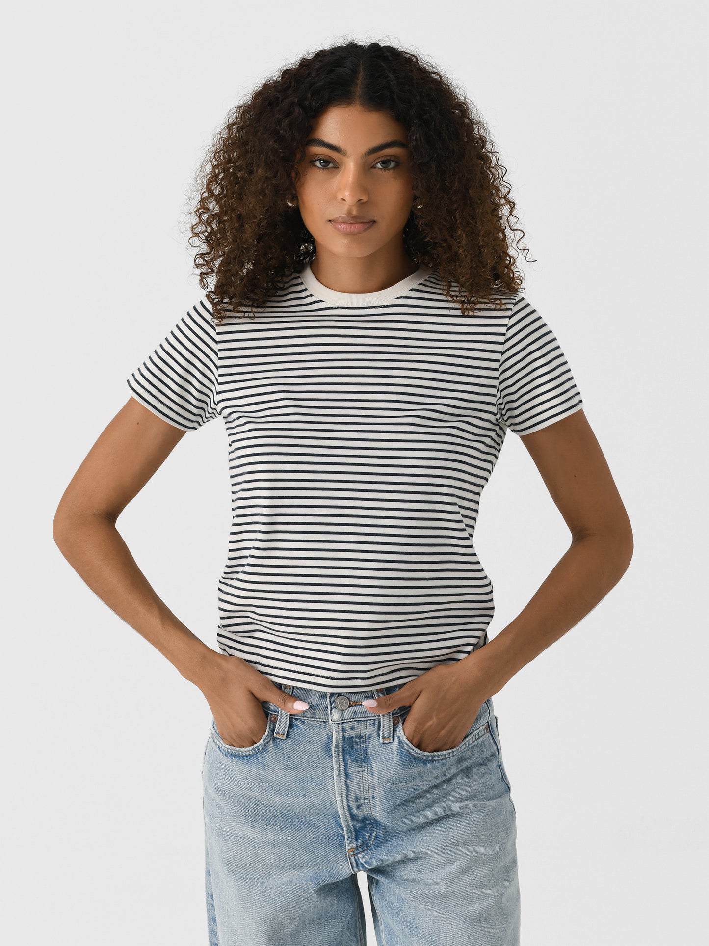 Frame Women's The Baby Tee - Saint Bernard