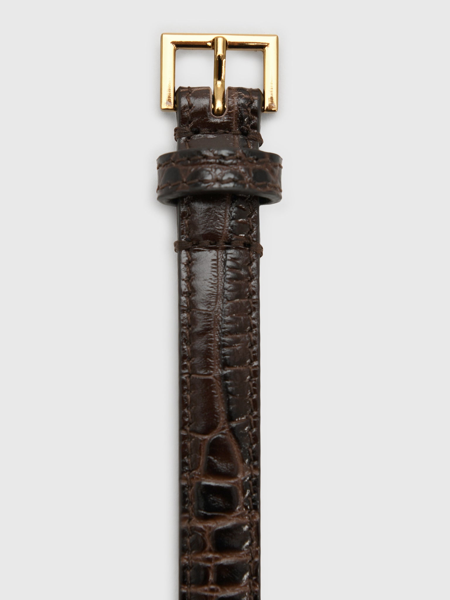 Frame Women's The Petite Square Buckle Belt - Saint Bernard