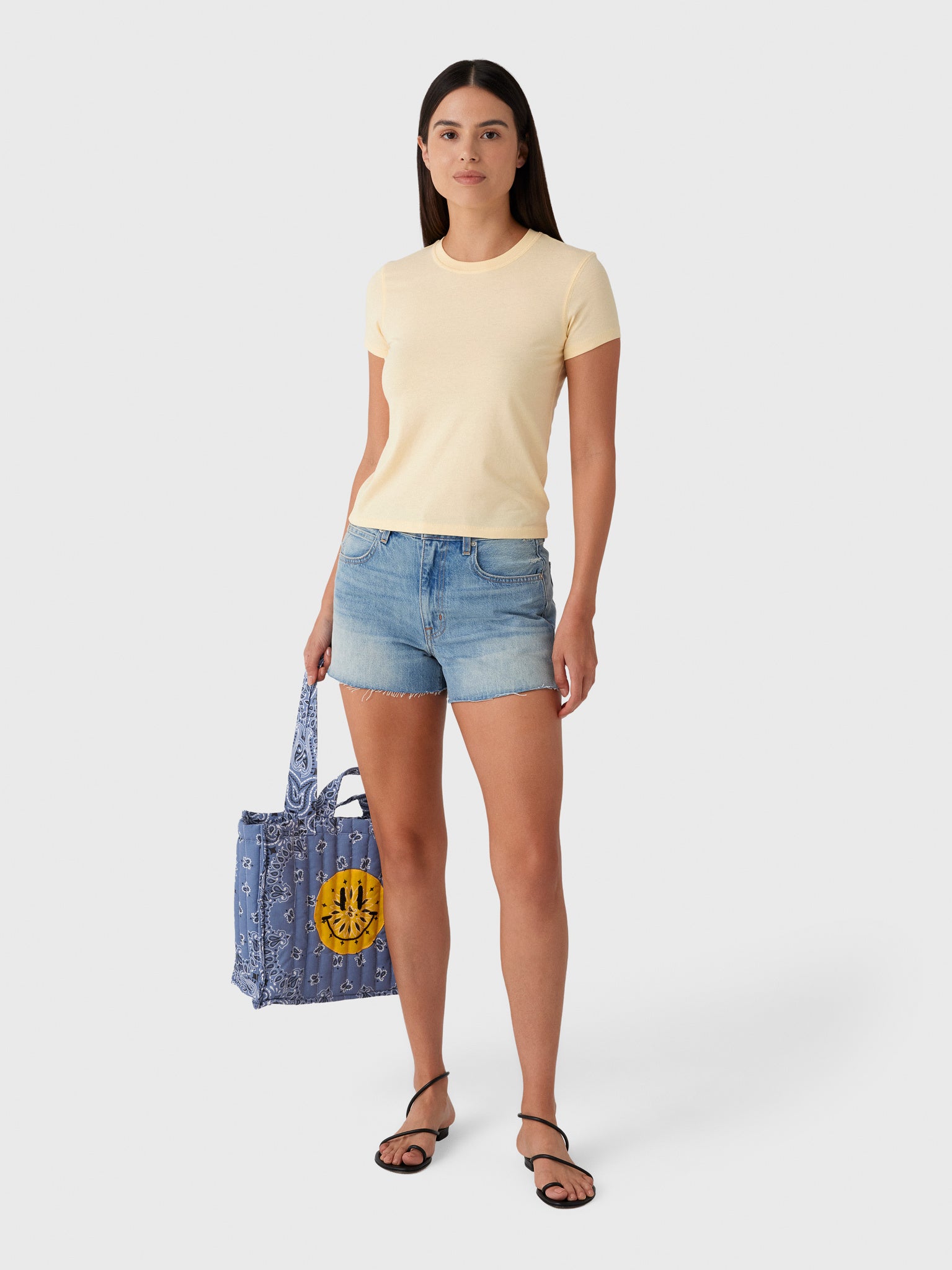 Frame Women's The Vintage Baby Tee - Saint Bernard