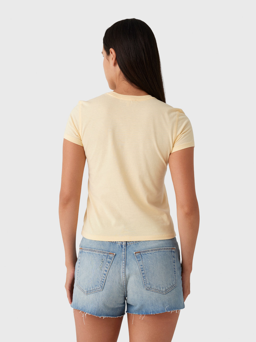 Frame Women's The Vintage Baby Tee - Saint Bernard