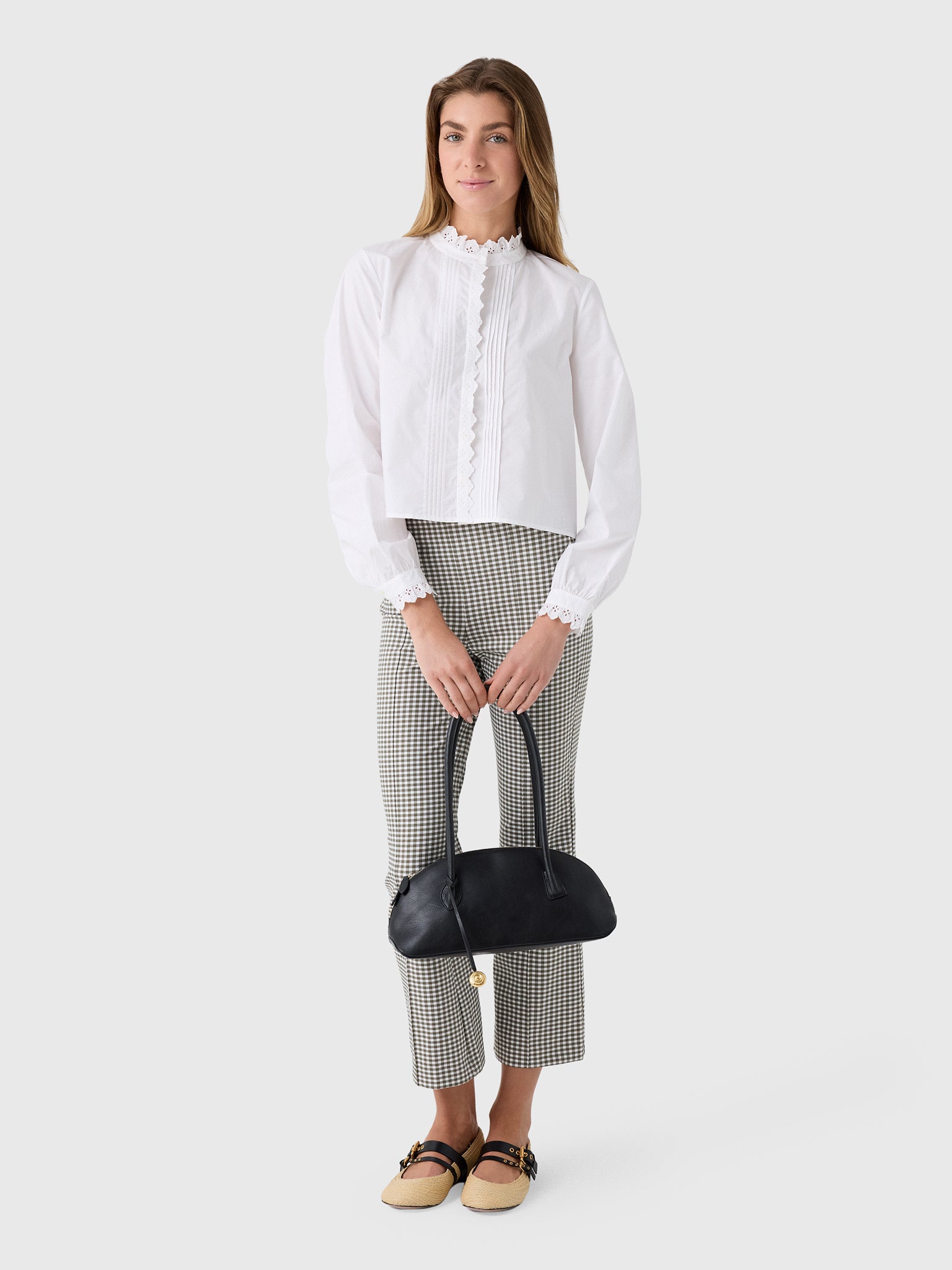 Frame Women's The Keepsake Pintuck Blouse - Saint Bernard