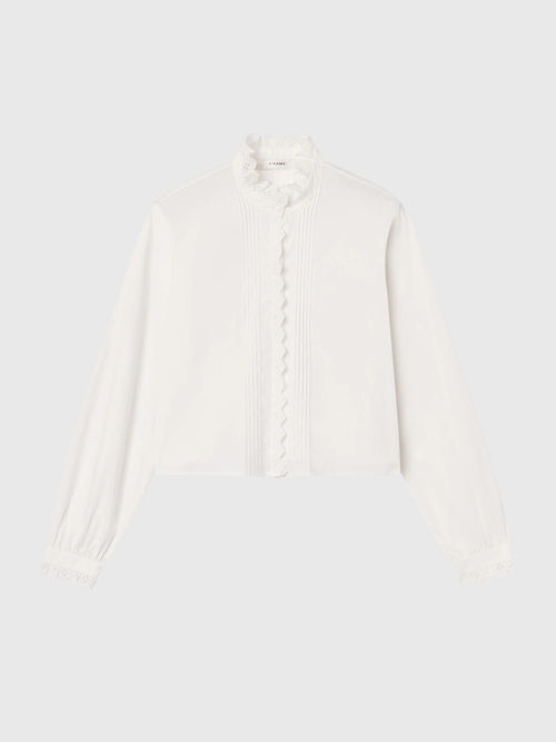 Frame Women's The Keepsake Pintuck Blouse