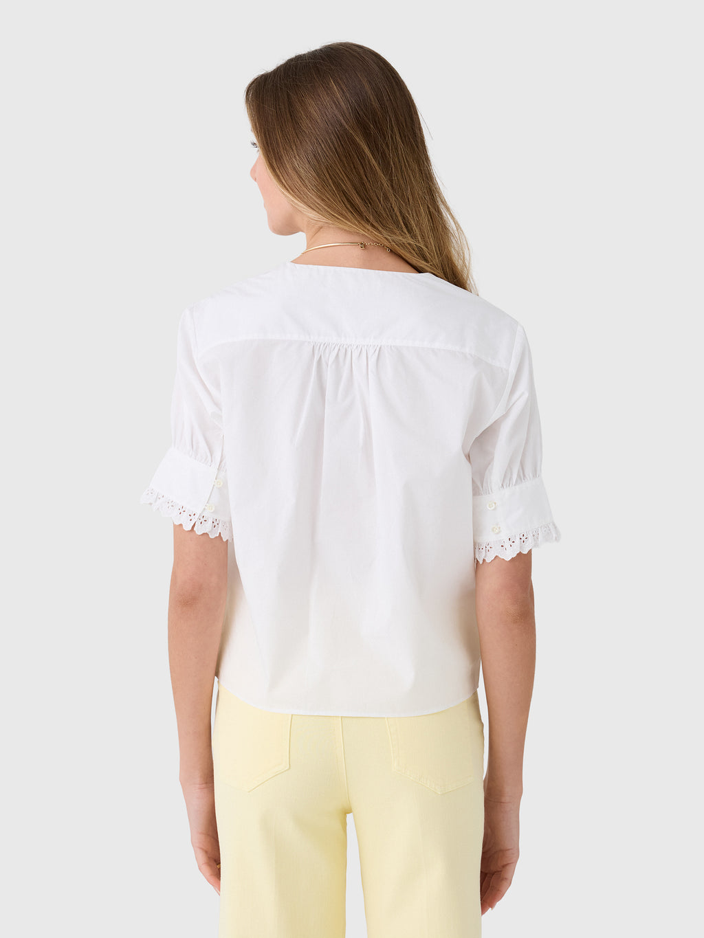 Frame Women's The Keepsake Popover Top - Saint Bernard