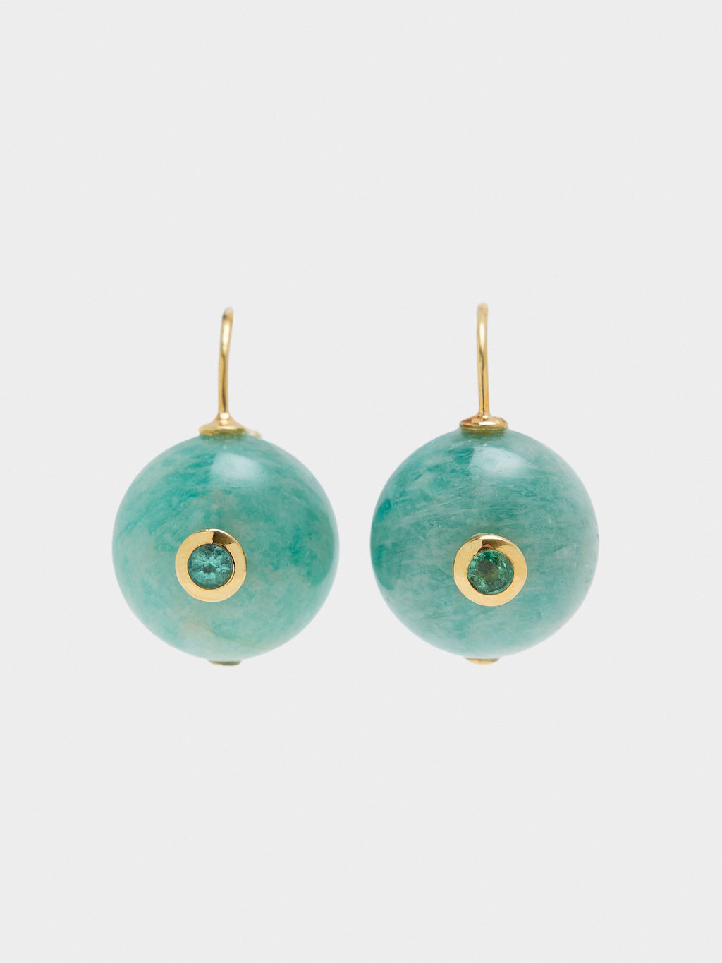 Lizzie Fortunato Comet Amazonite Earrings - Saint Bernard