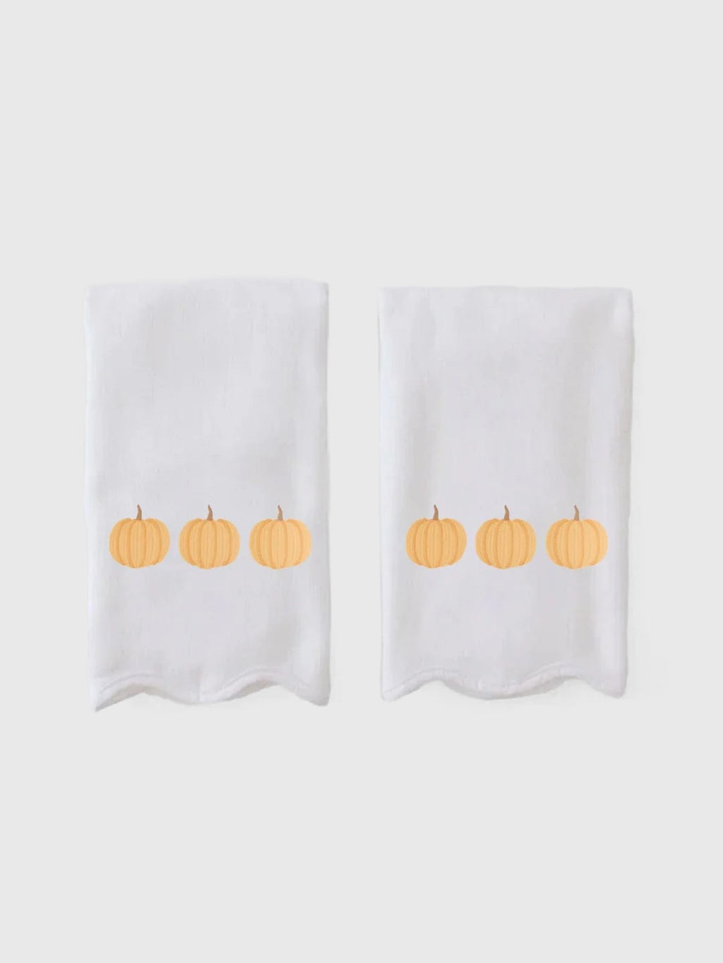 Weezie Pumpkin Bath Towels - Saint Bernard