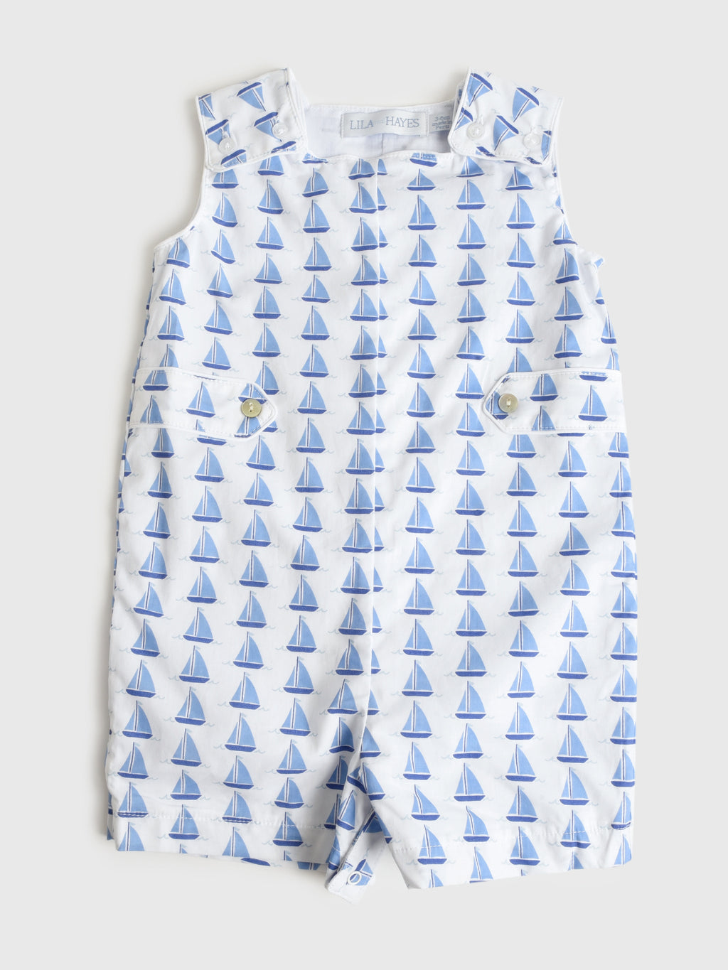 Lila And Hayes Baby Boys' Wells Shortall - Saint Bernard
