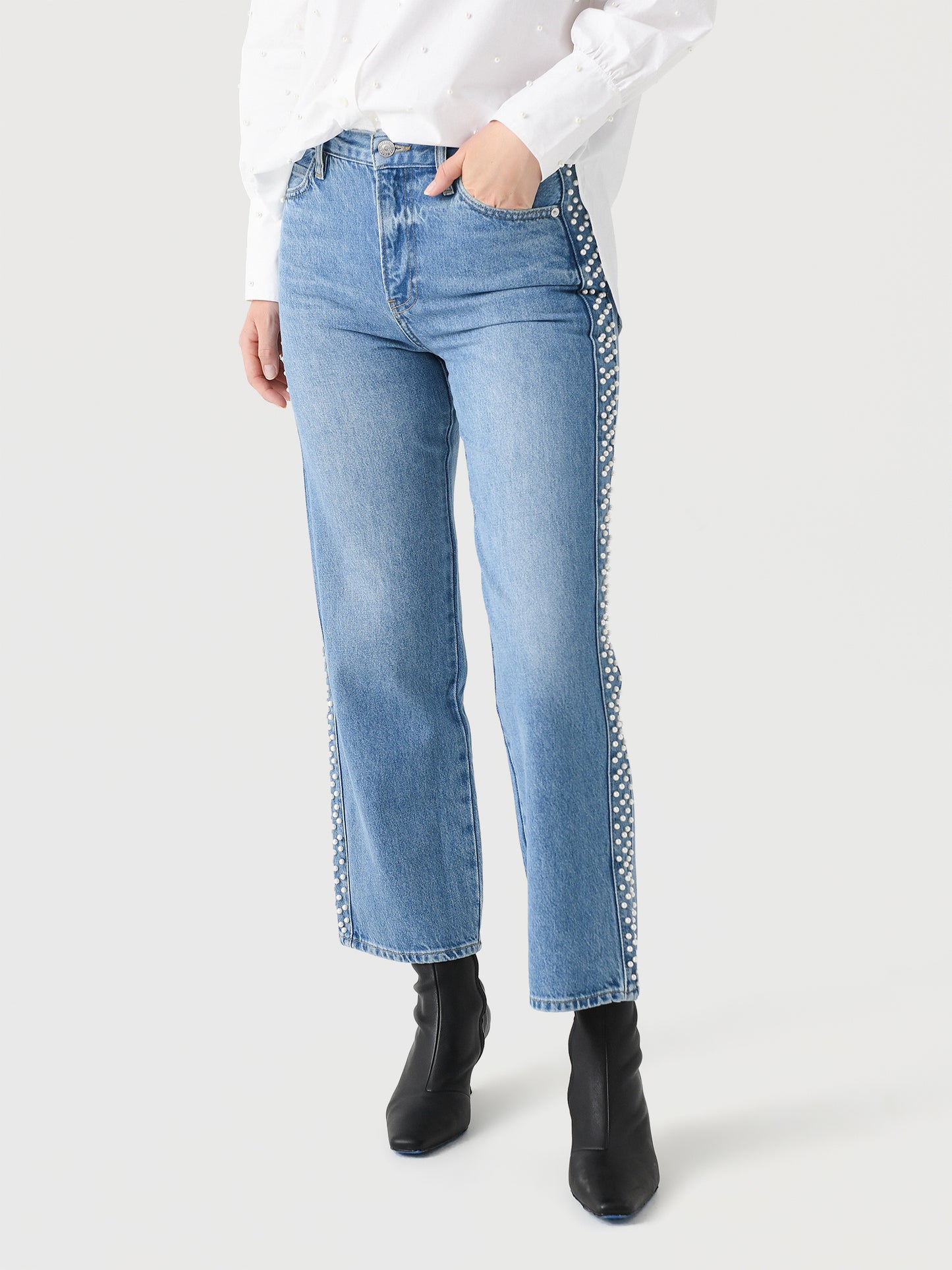 Frame Women's Atelier Le Jane Crop Jean - Saint Bernard