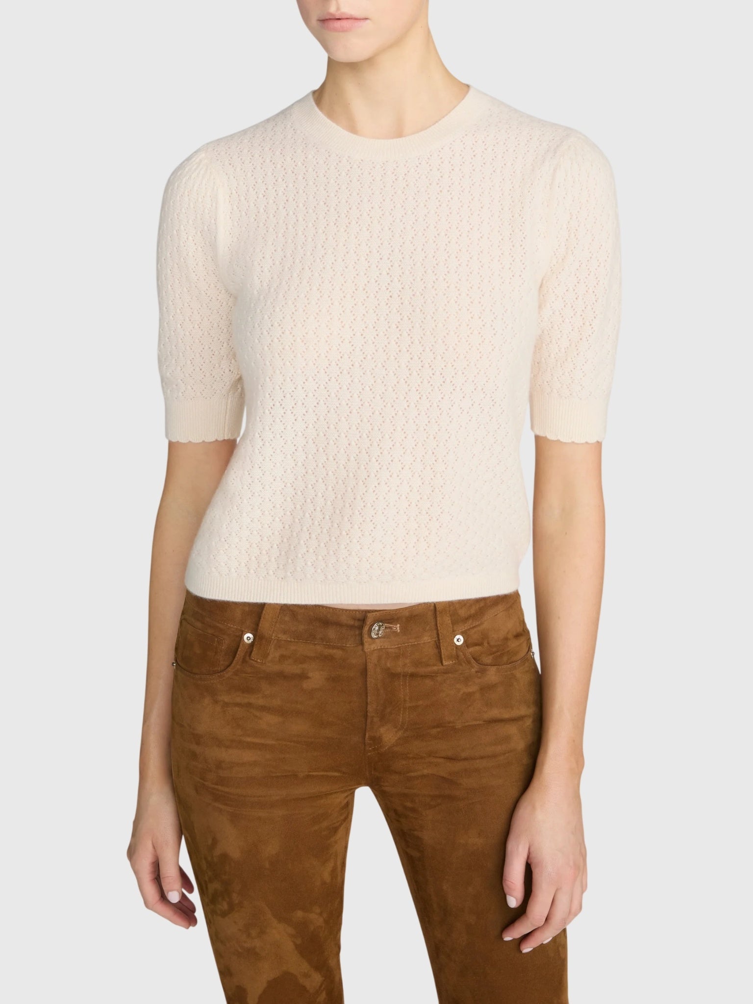 Frame Women's The Gathered Honeycomb Sweater