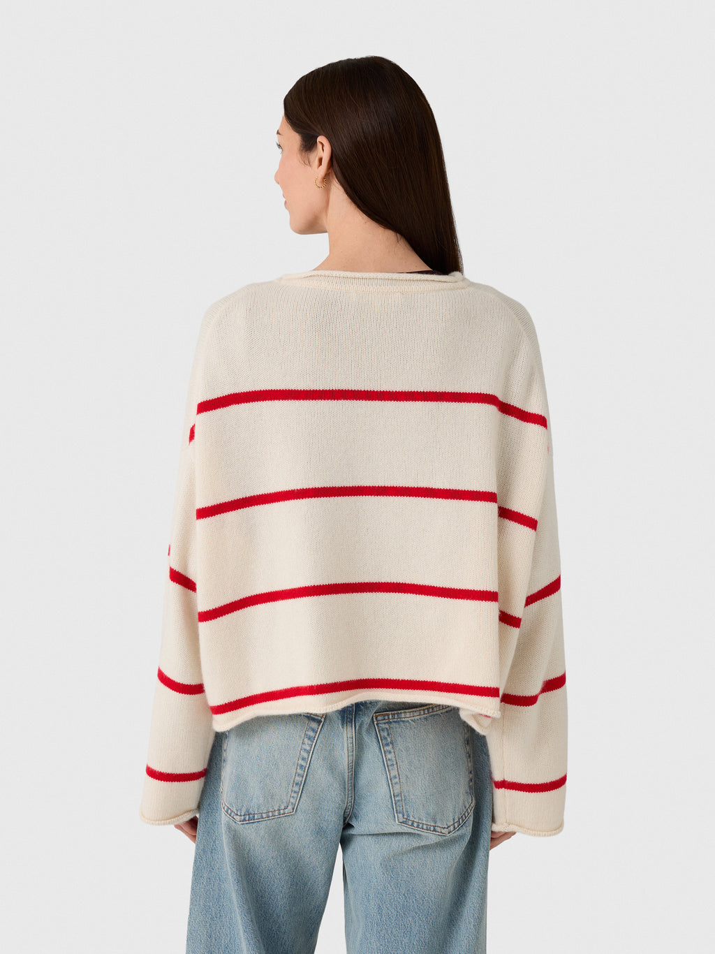 Frame Women's The Rolled Hem Sweater