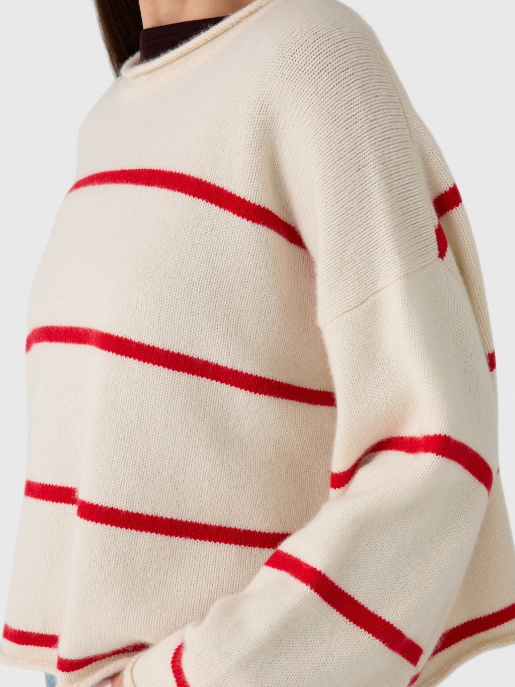 Frame Women's The Rolled Hem Sweater