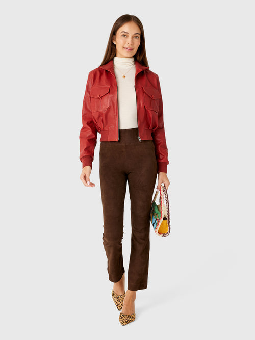 Frame Women's The Leather Ace Jacket
