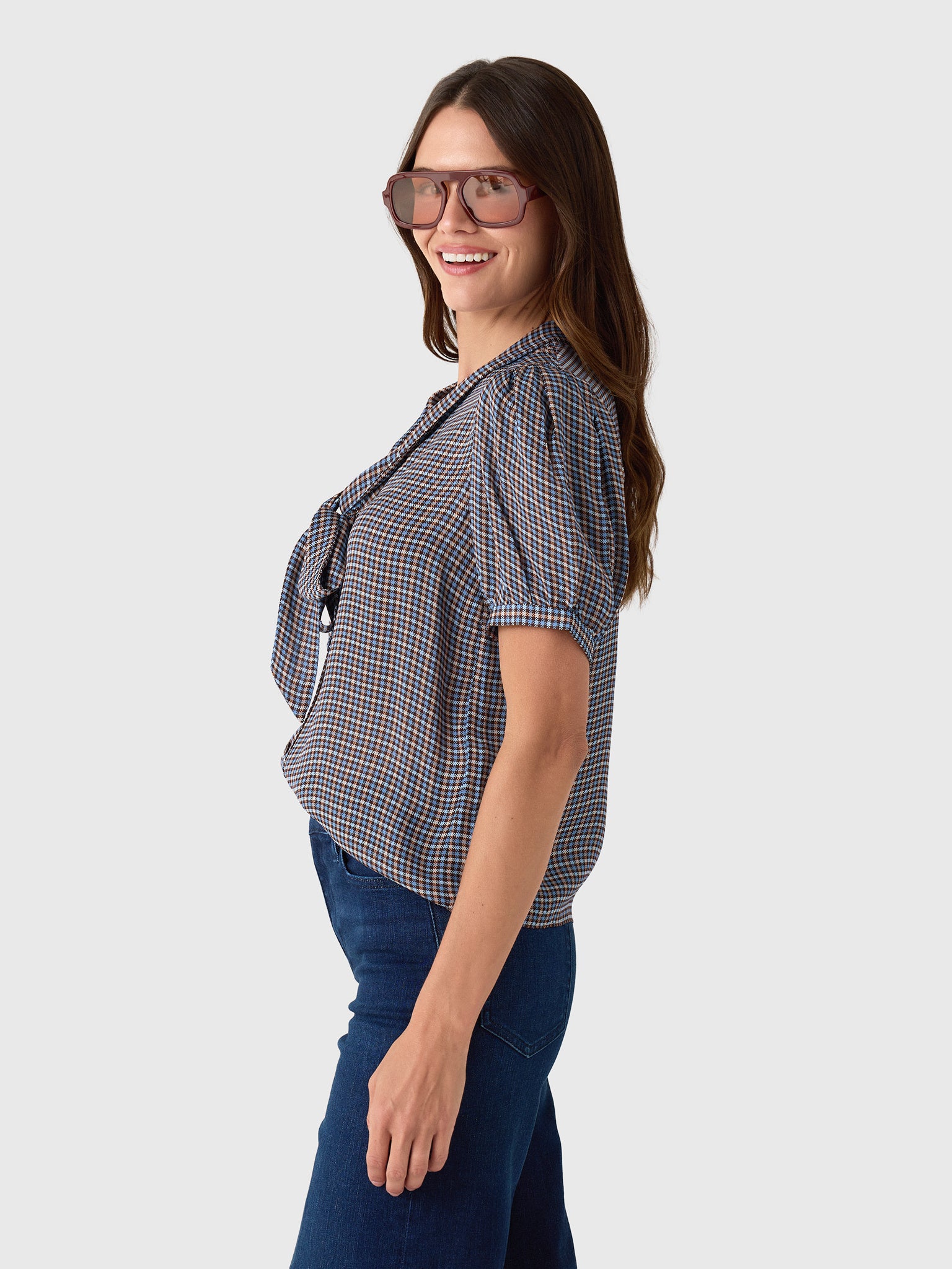 Frame Women's The Sonnet Blouse - Saint Bernard