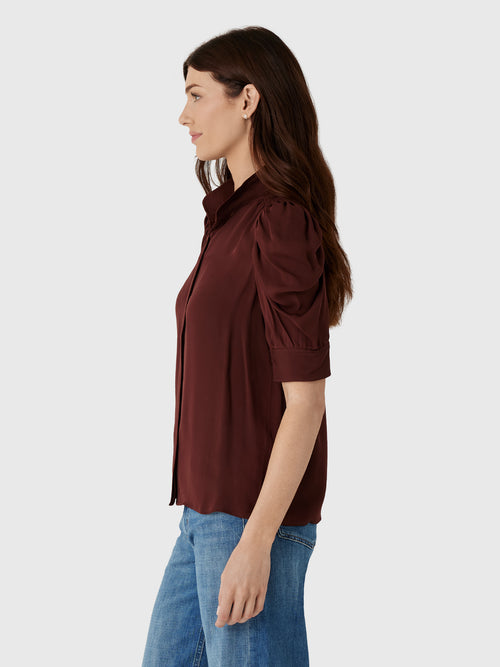 Frame Women's The Gillian Top - Saint Bernard