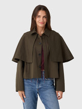 Frame Women's The Paddock Cape Jacket - Saint Bernard