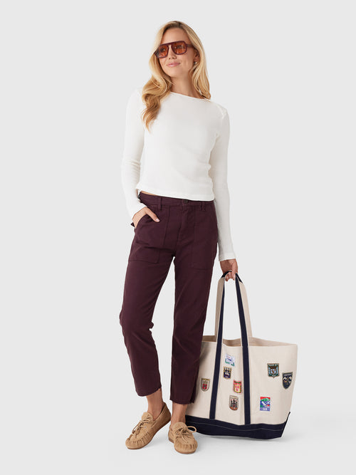 AMO Women's Easy Army Trouser - Saint Bernard