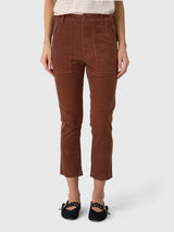 AMO Women's Corduroy Easy Army Trouser - Saint Bernard