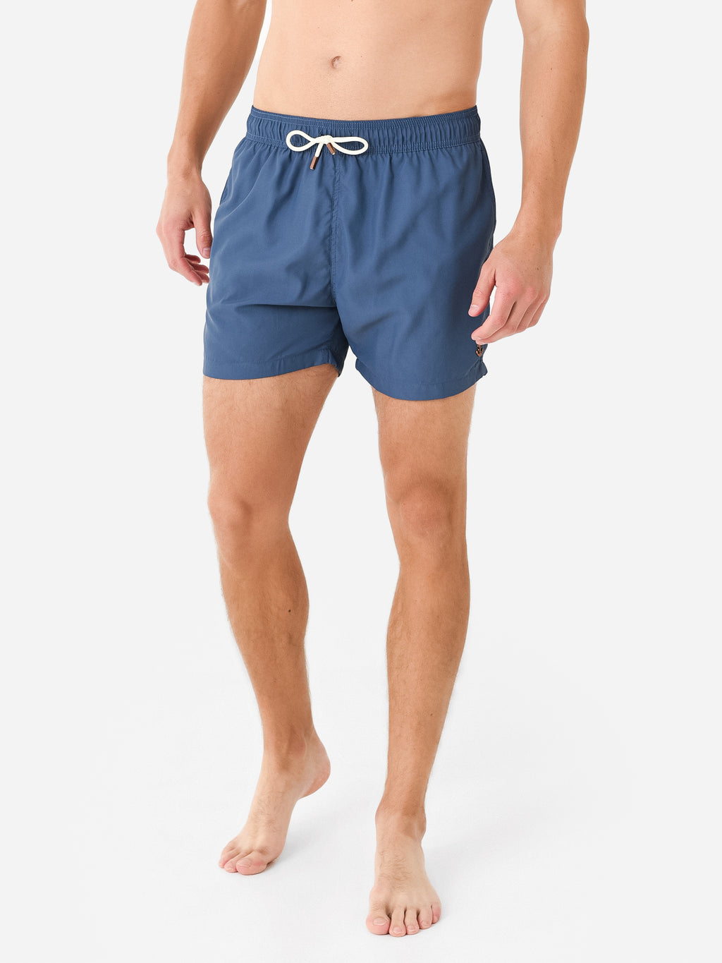 Retromarine Men's Whale Blue Swim Trunk - Saint Bernard