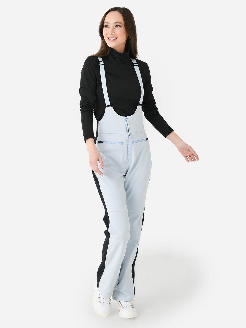 Whitespace Women's 3L High Waisted Softshell Riding Bib Pant - Saint Bernard