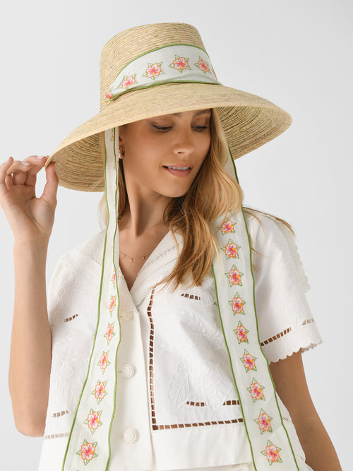 Sarah Bray Bermuda Women's Wildflower Sun Hat