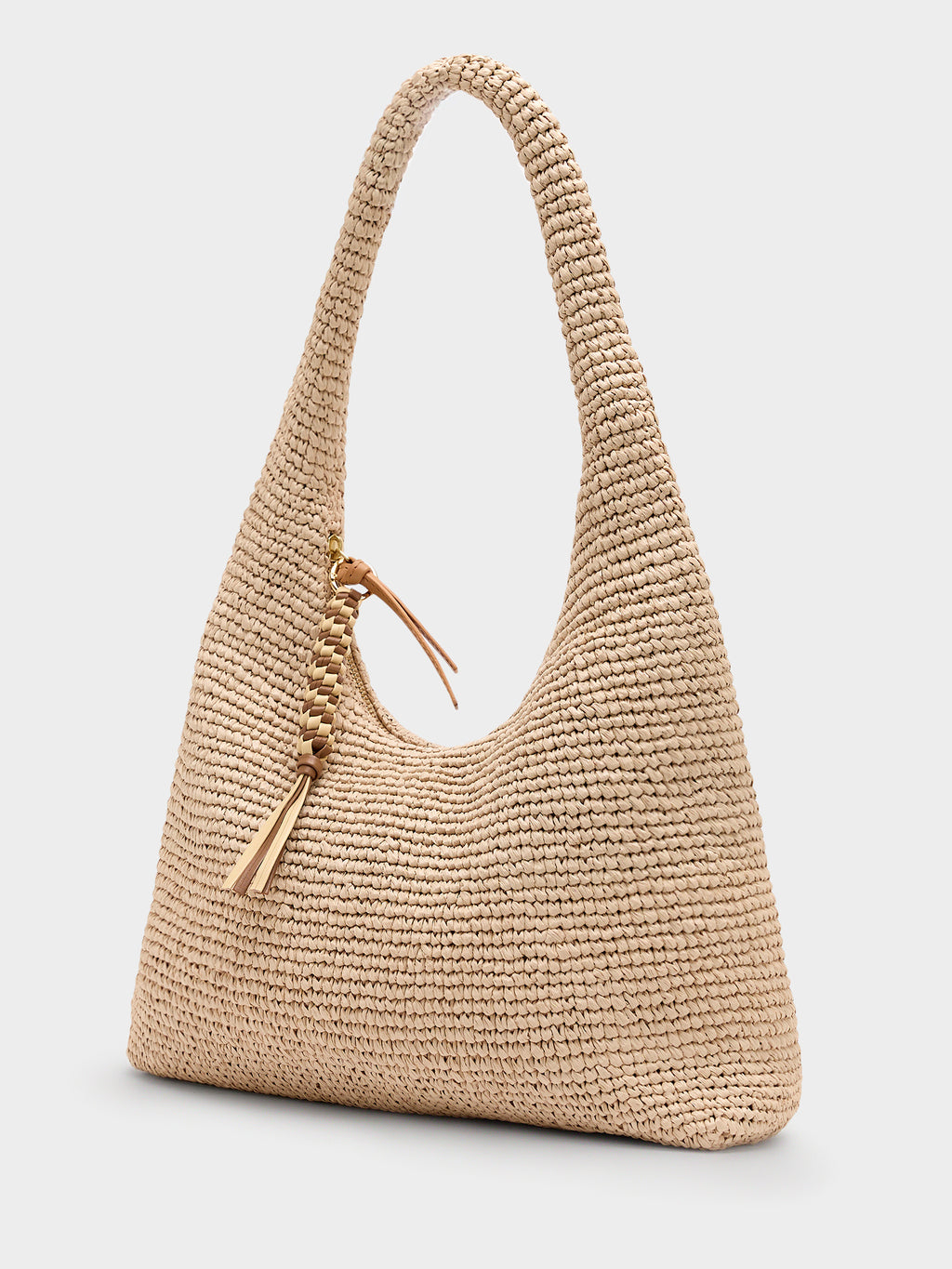 Loeffler Randall Willow Crochet Hobo Bag - Saint Bernard