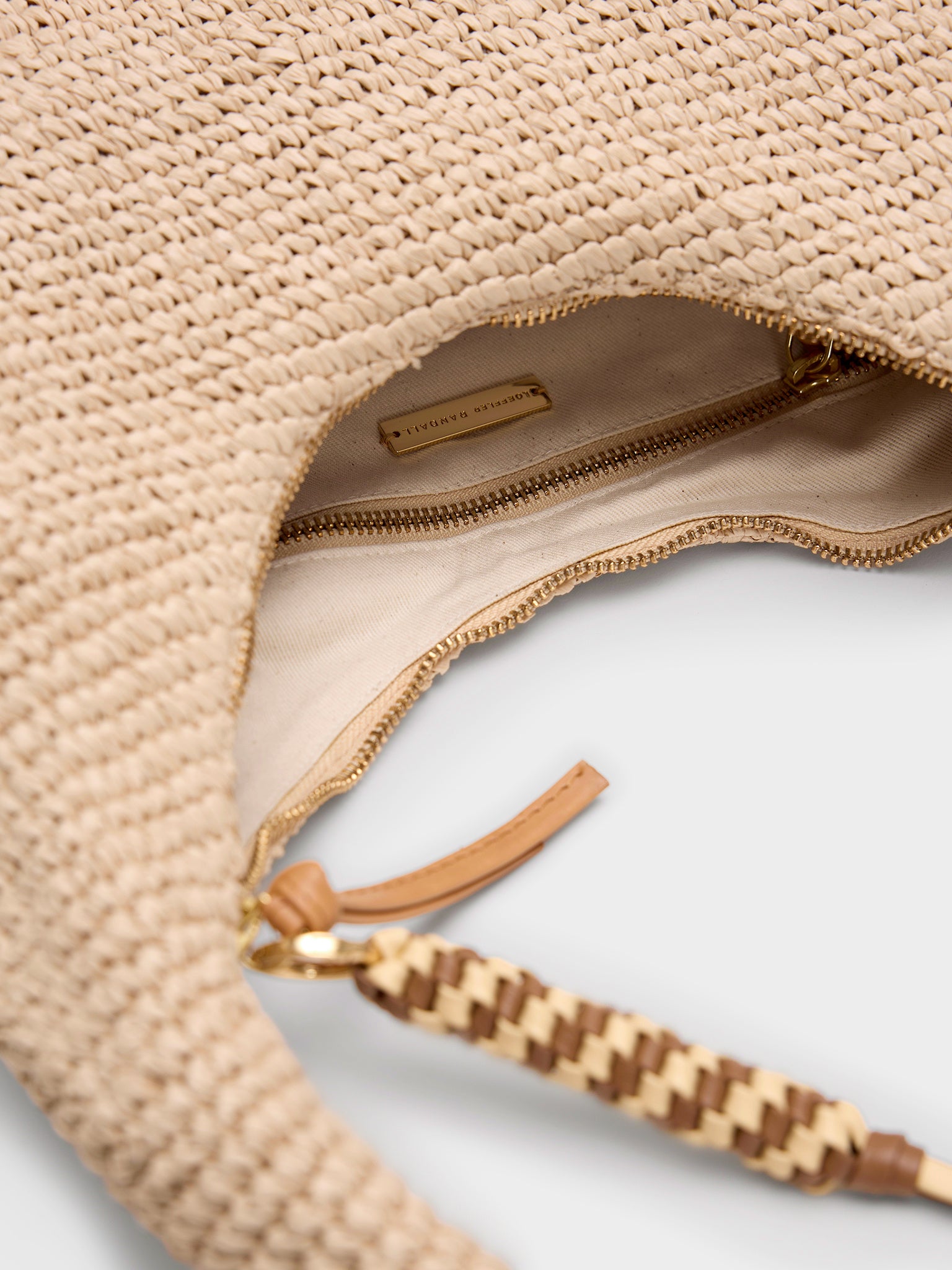 Loeffler Randall Willow Crochet Hobo Bag - Saint Bernard