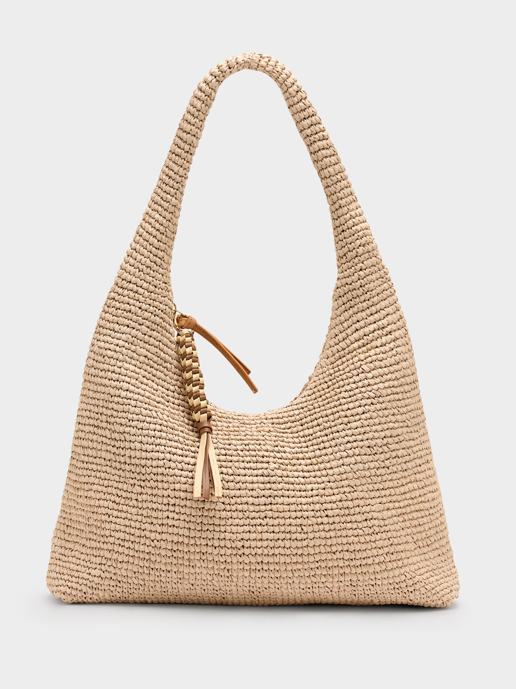 Loeffler Randall Willow Crochet Hobo Bag - Saint Bernard