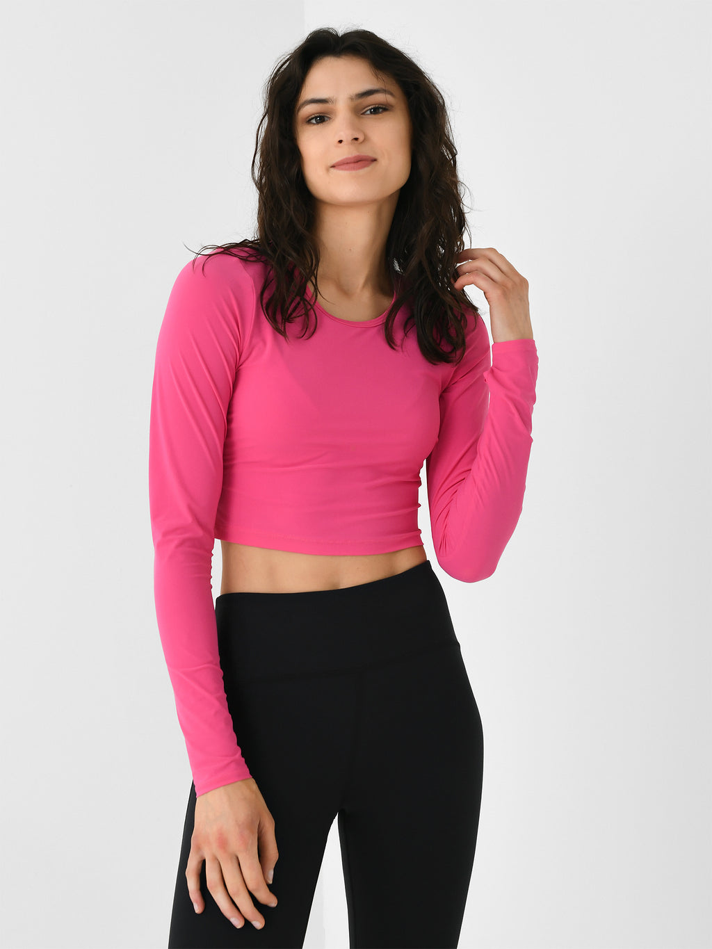 Beyond Yoga Women's PowerBeyond Lite Cardio Cropped Pullover - Saint Bernard