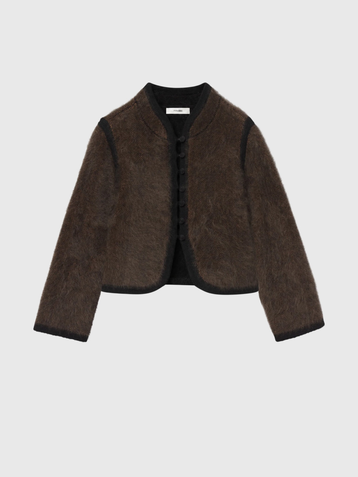 Frame Women's The Brushed Cashmere Salon Cardi - Saint Bernard