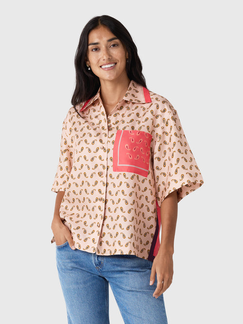Otzio Women's Boxy Short Sleeve Shirt