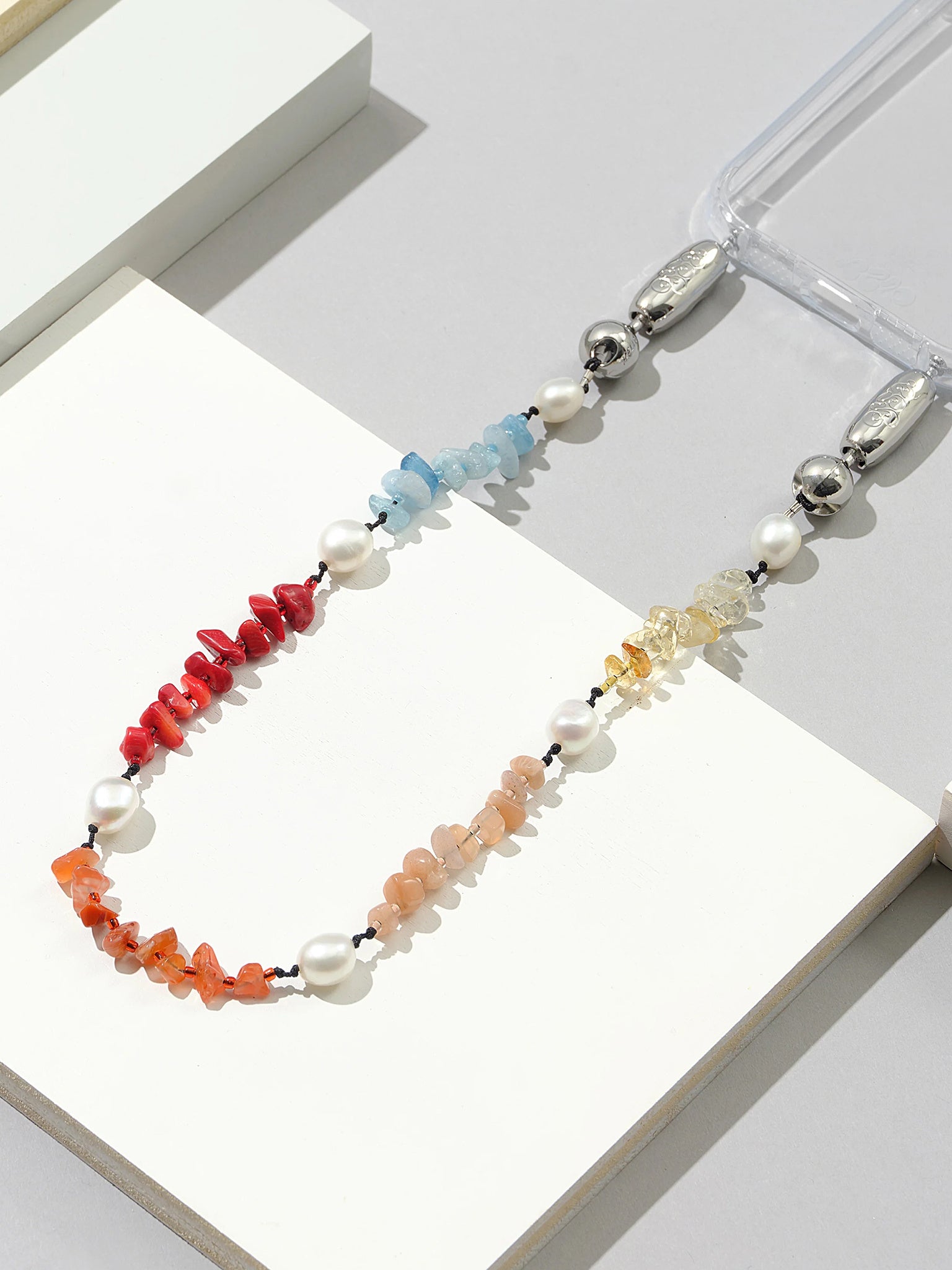 OSSA Stone + Pearl Wristlet - Saint Bernard