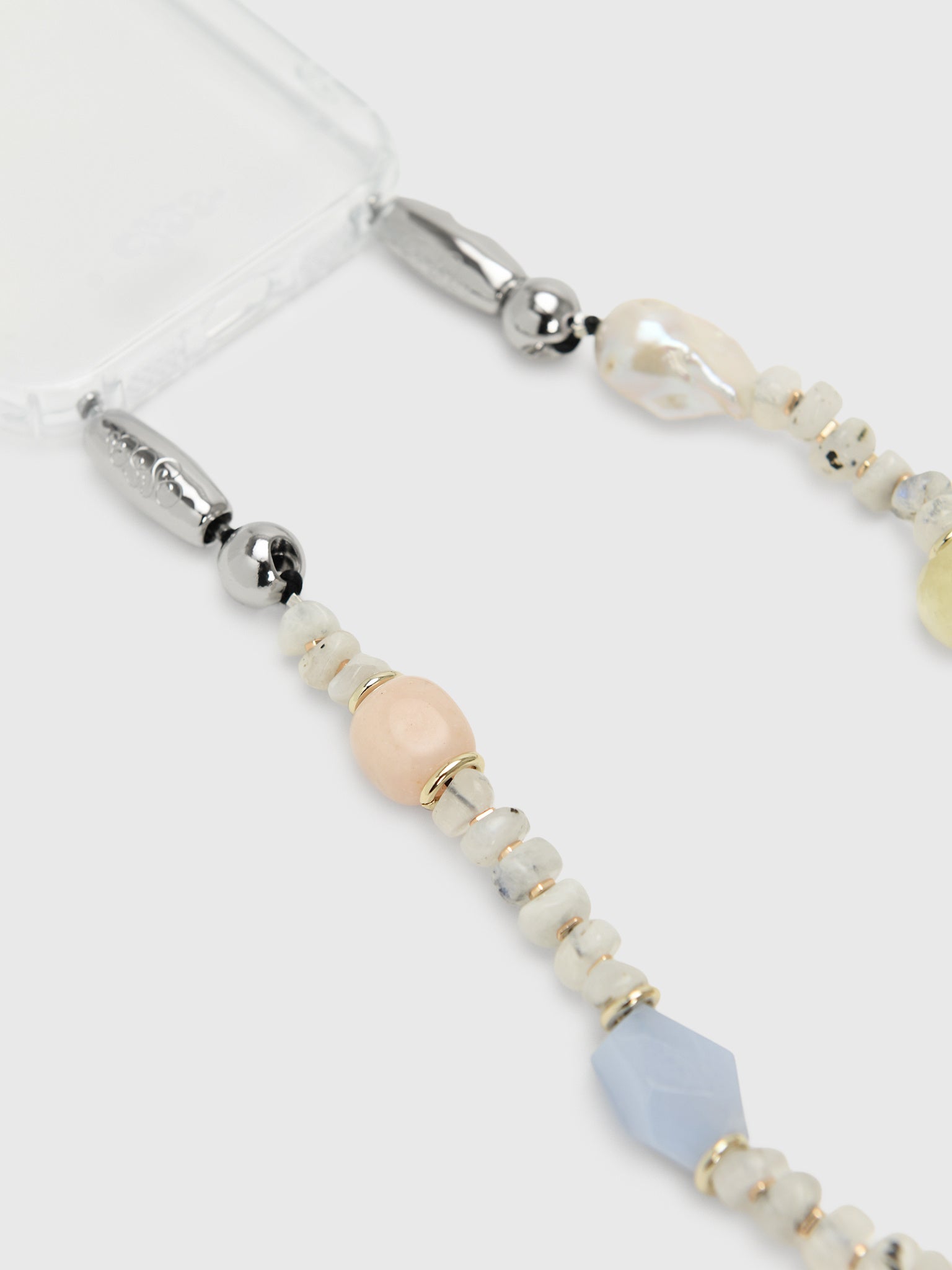 OSSA Stacked Gemstone & Pearl Wristlet - Saint Bernard