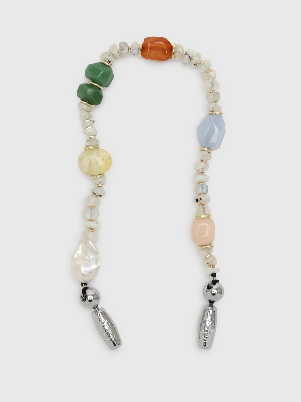 OSSA Stacked Gemstone & Pearl Wristlet - Saint Bernard