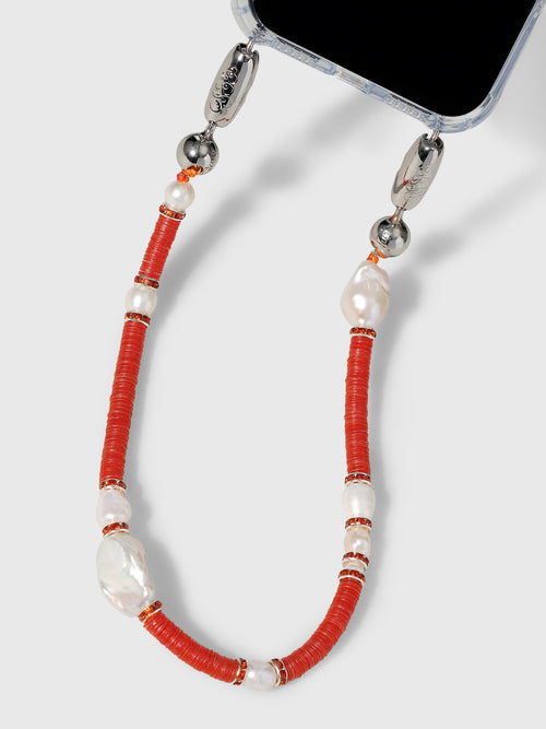 OSSA Roped Pearl Wristlet