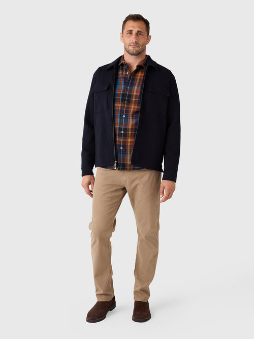 Rye51 Men's The Wren Stretch Shirt Jacket - Saint Bernard