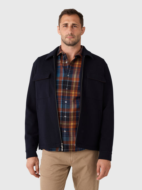 Rye51 Men's The Wren Stretch Shirt Jacket - Saint Bernard